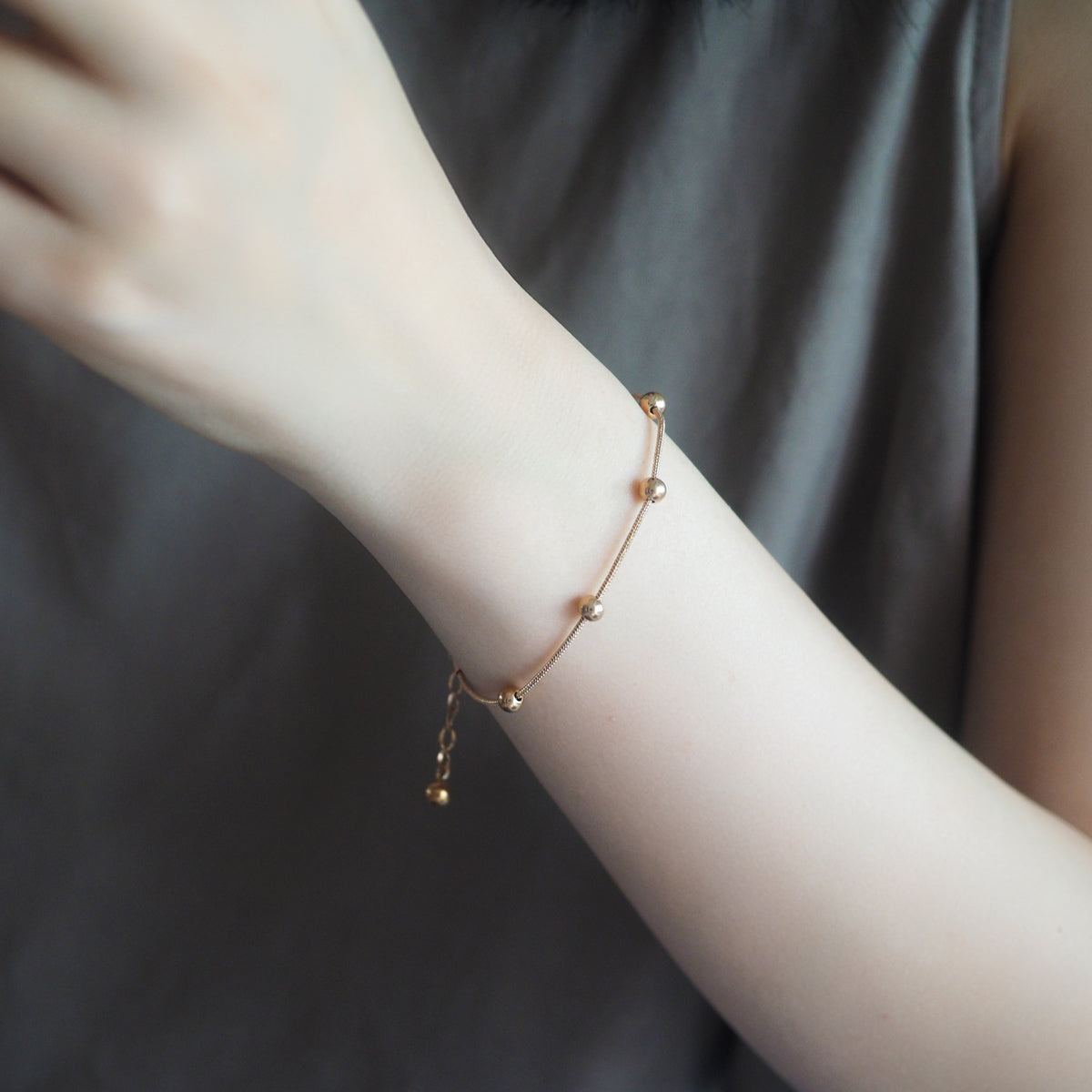 Collis Herringbone Ball Bracelet - éclater jewellery