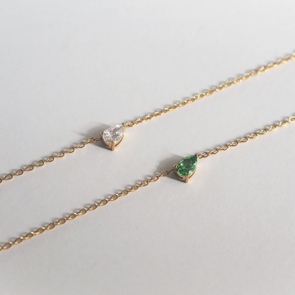 Kinsley Pear Cut Necklace