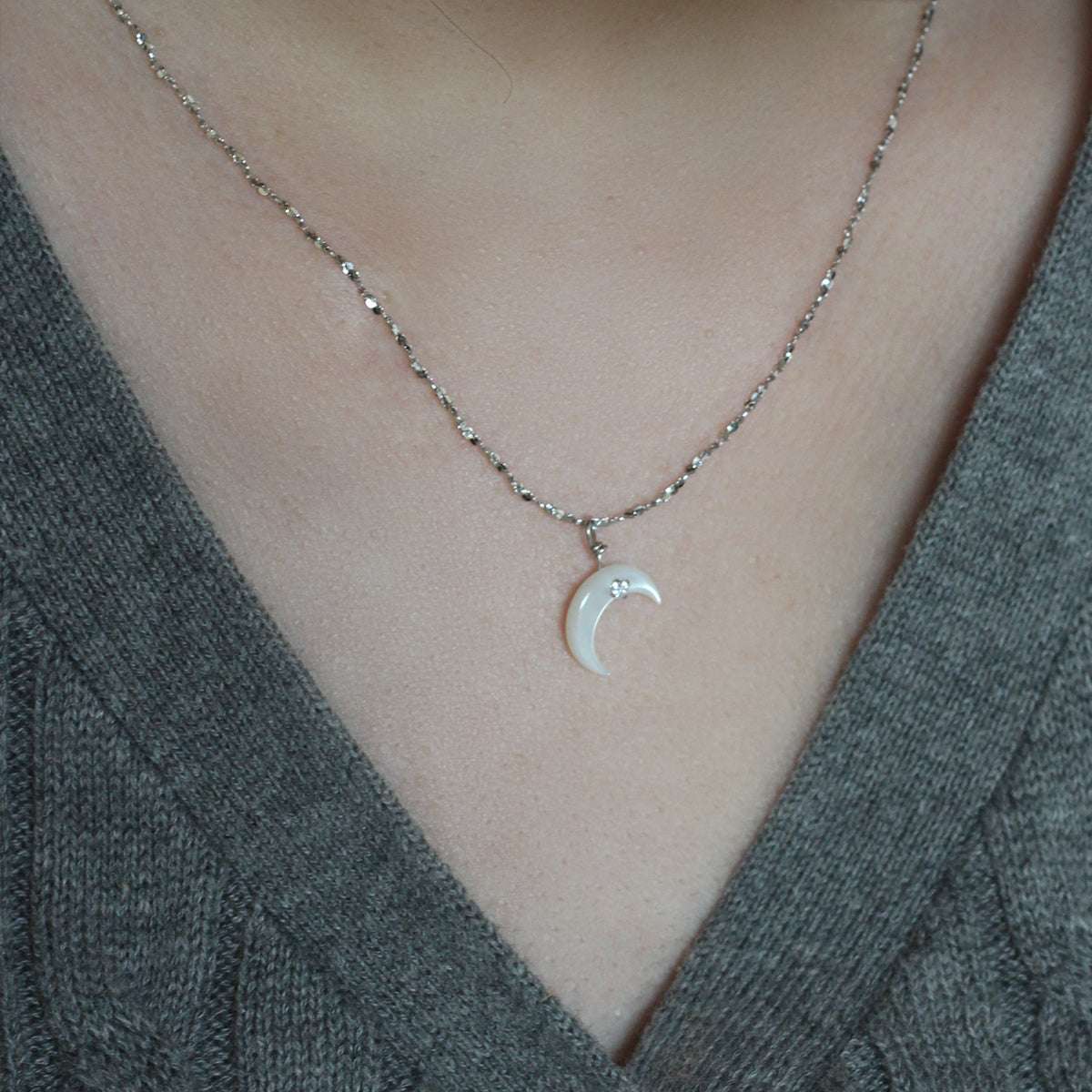 Abi Moon Necklace