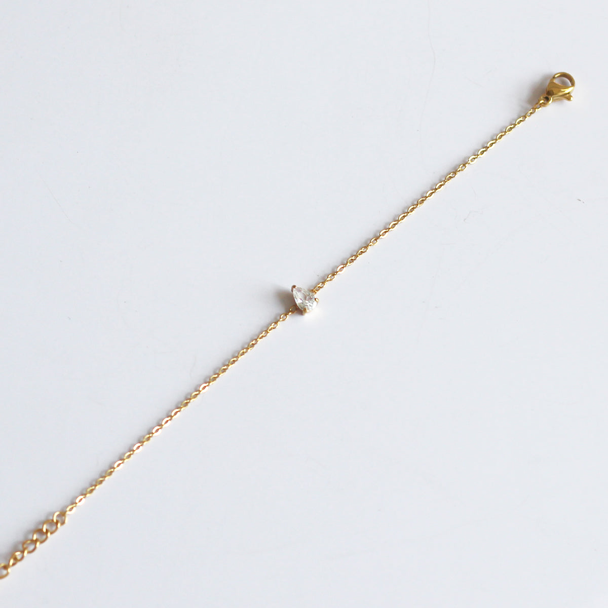 Waterdrop Zircon Bracelet