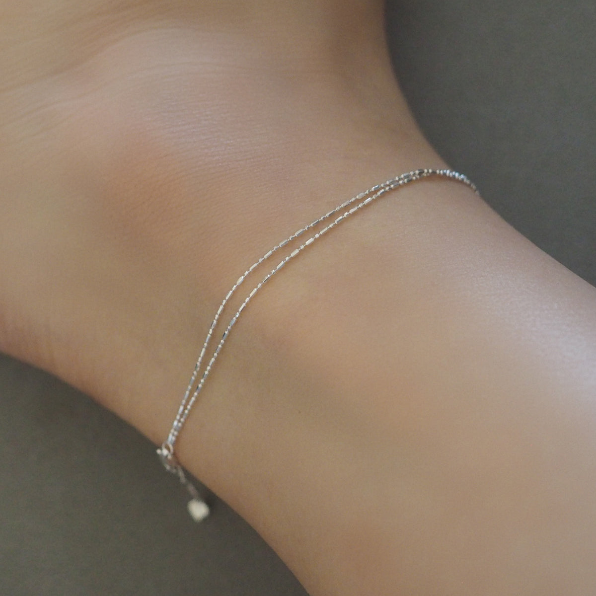 Xyla Double Layered Ankle Bracelet