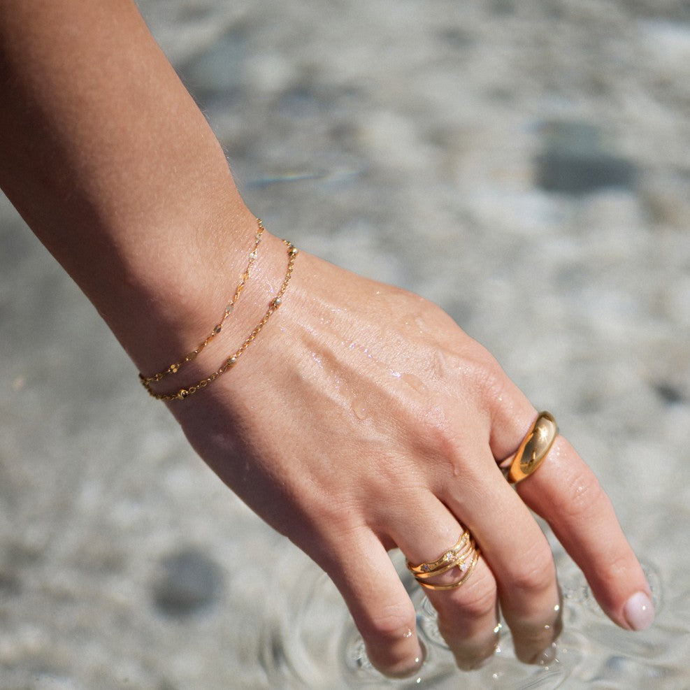 Ynez Double Chain Bracelet