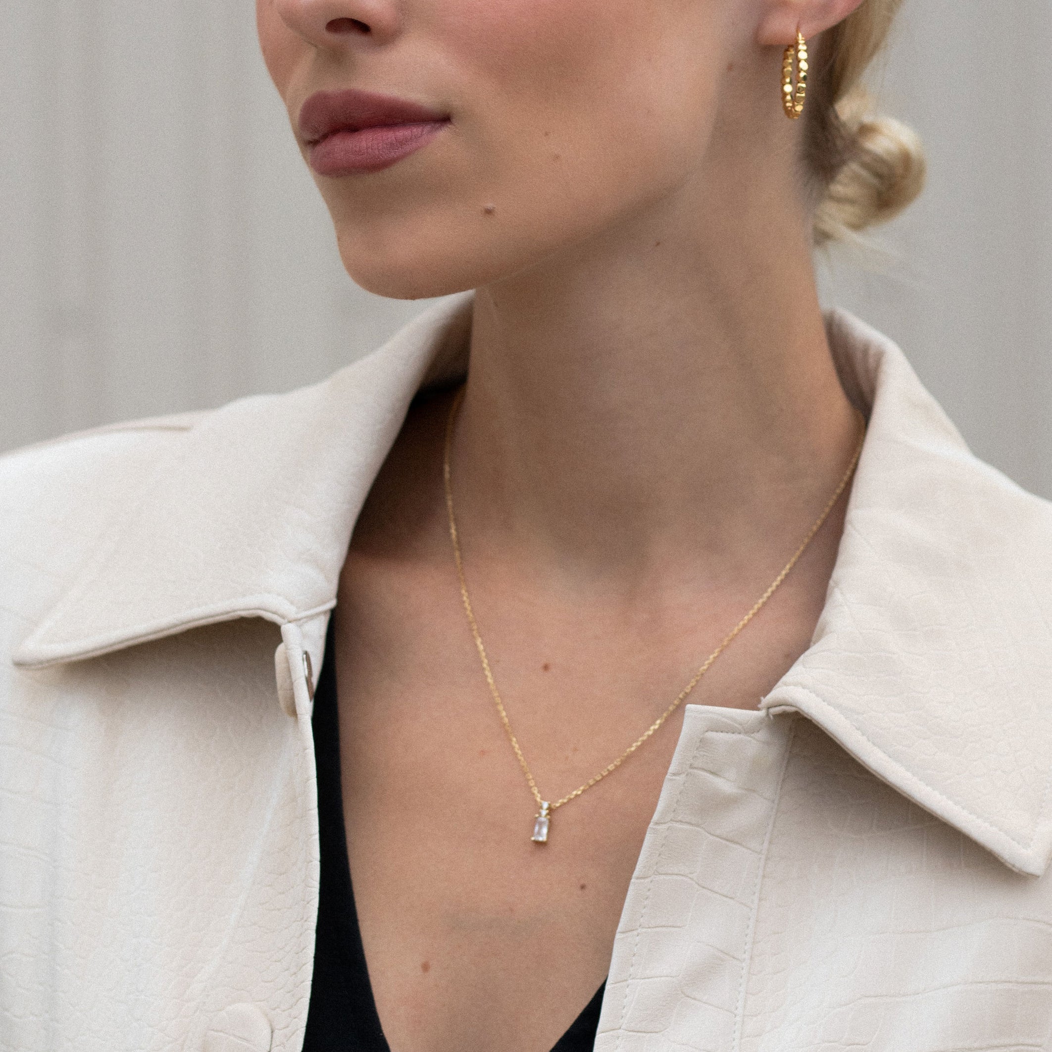 Yoi Cubic Zirconia Necklace