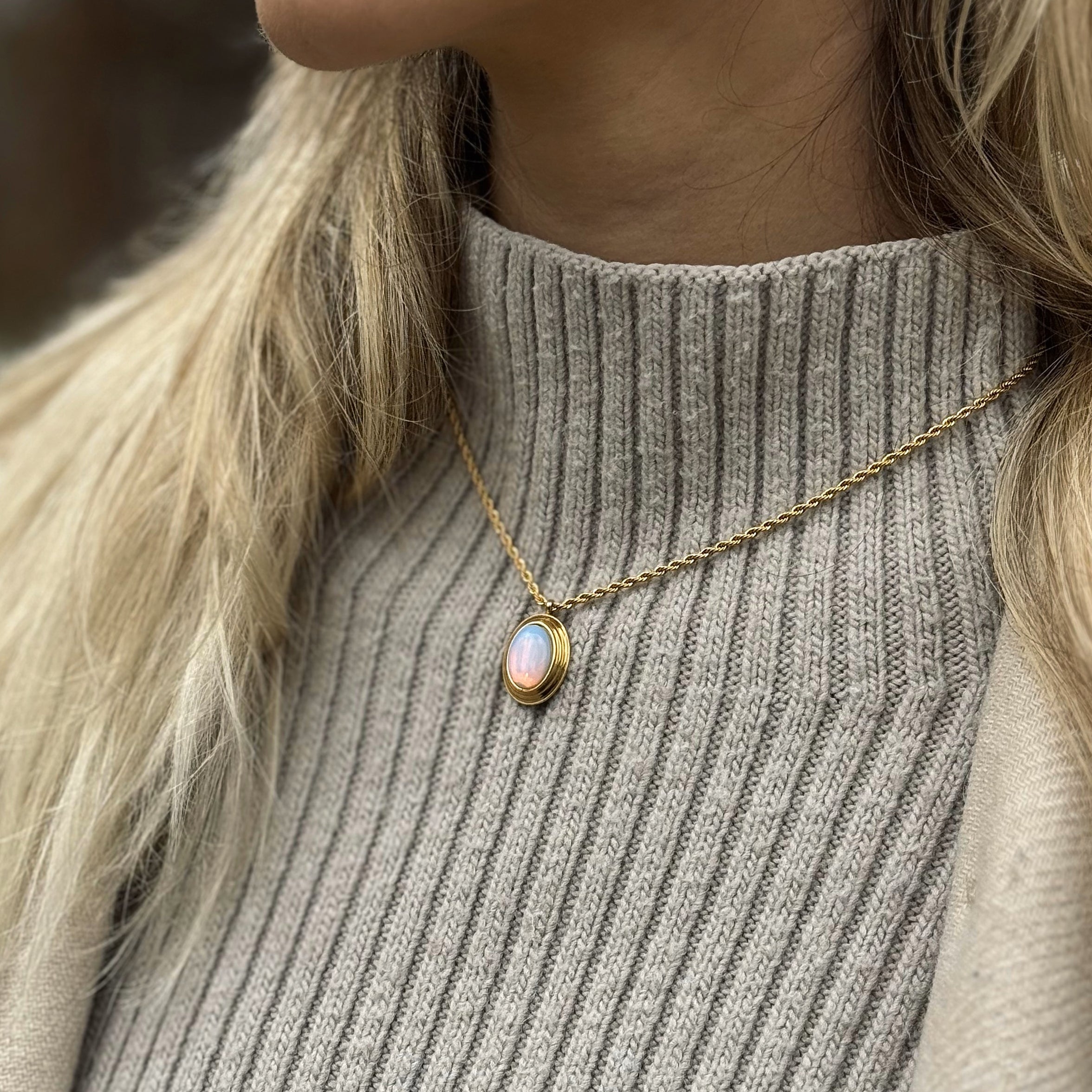 Aaliyah Opal Necklace