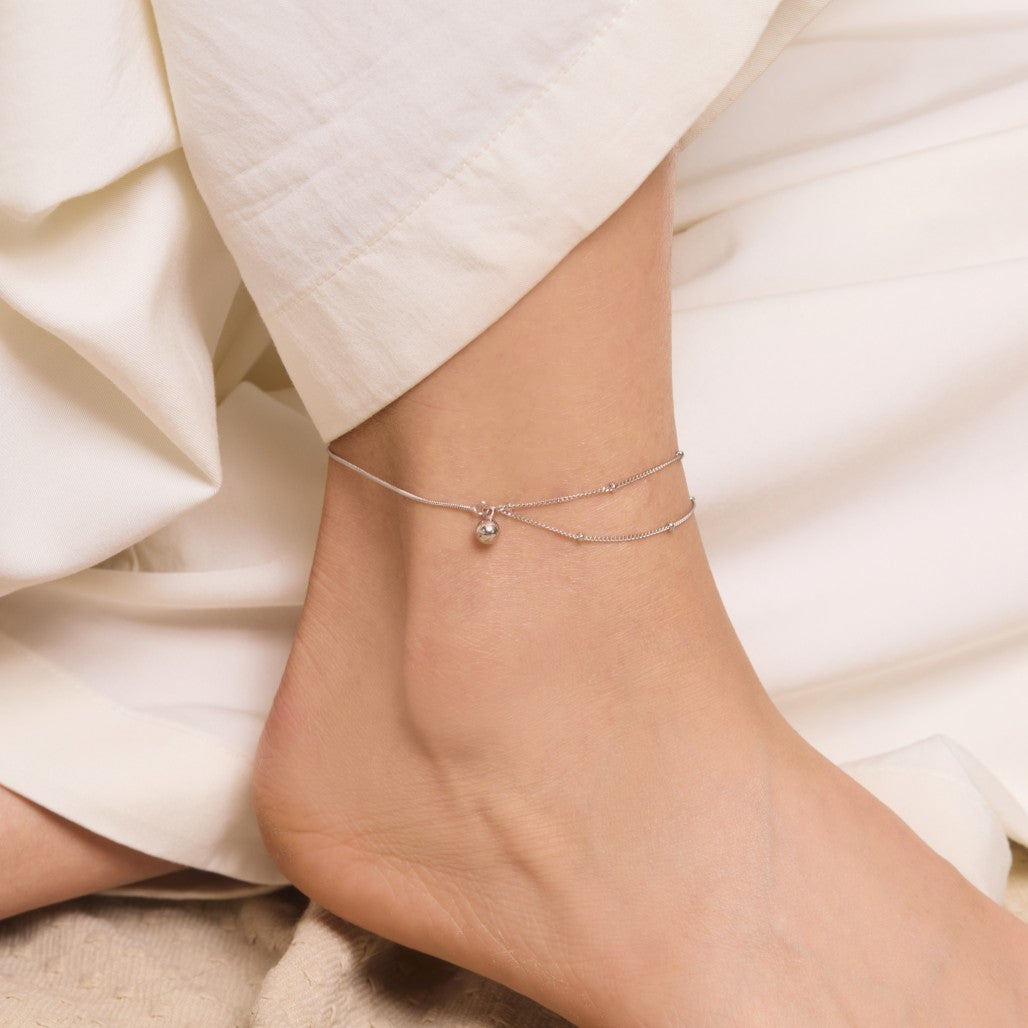 Isla Drop Ball Ankle Bracelet