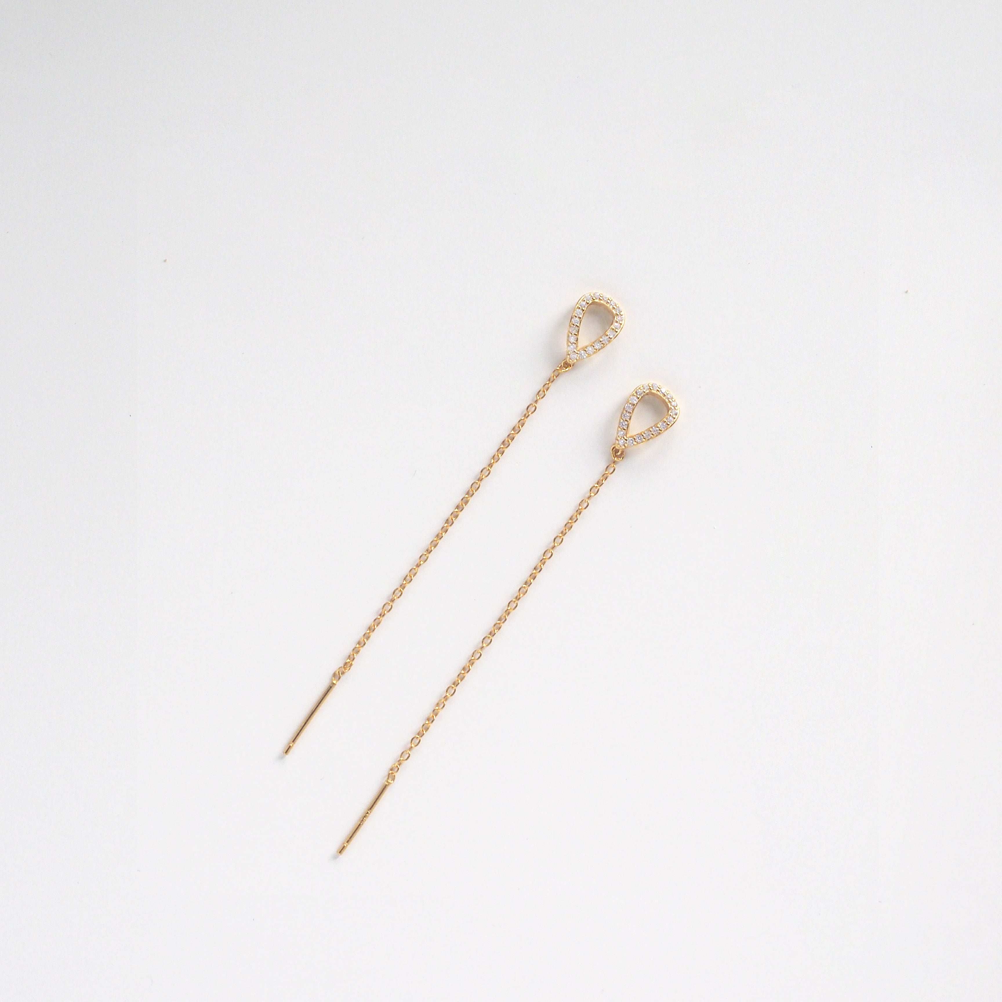 Waterdrop Tassel Earrings