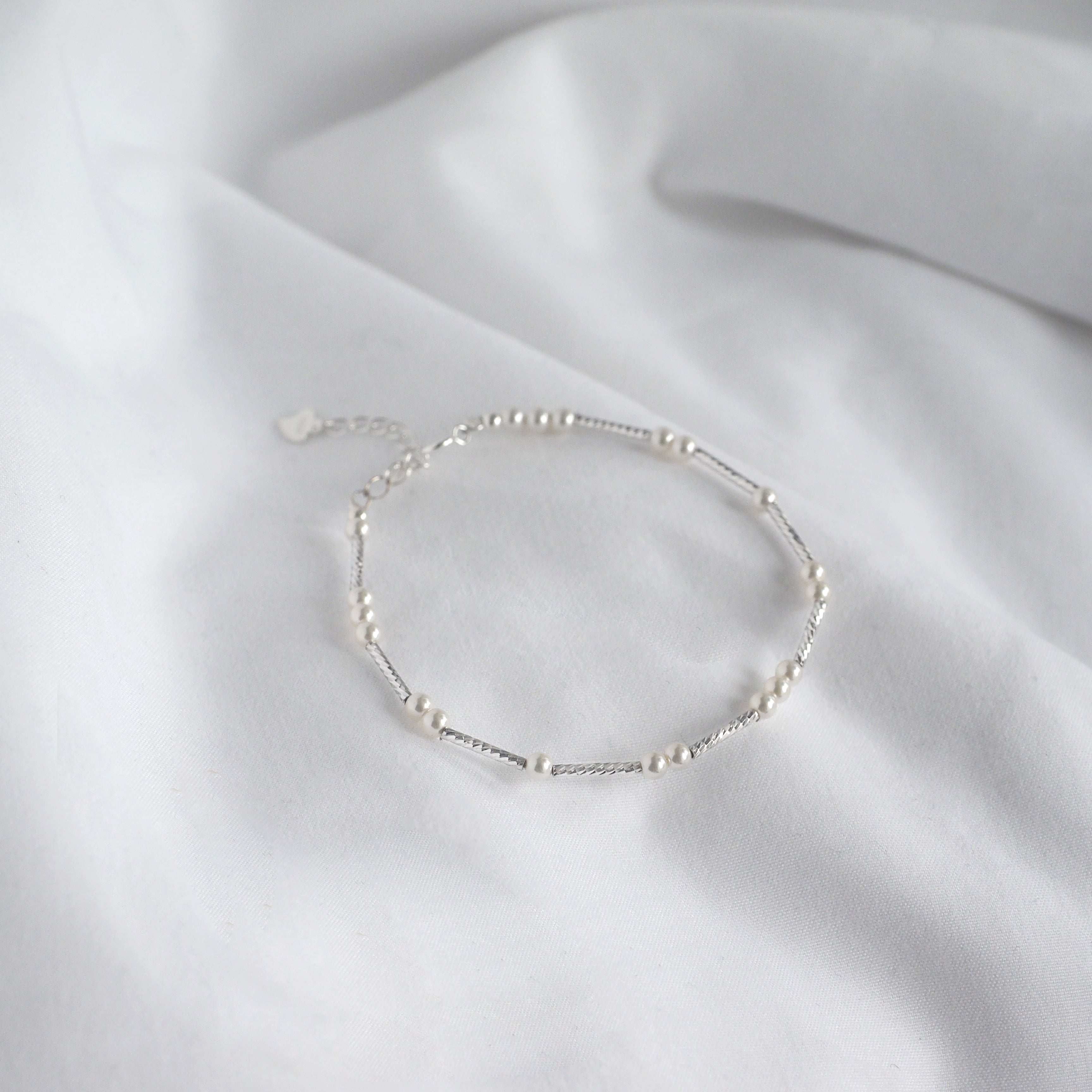 Pearl Gypsophila Bracelet