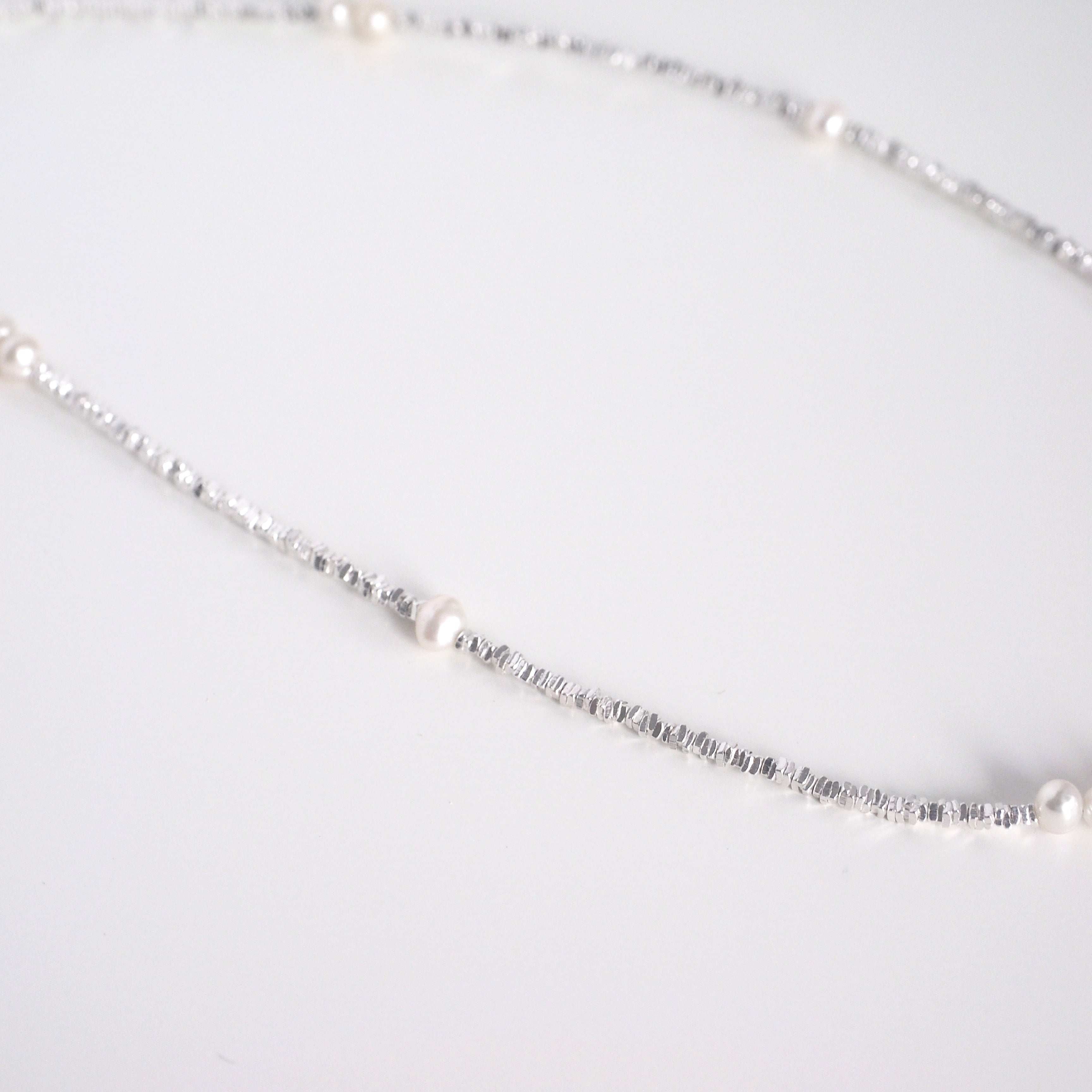 Reagan Heart with Pearls Necklace