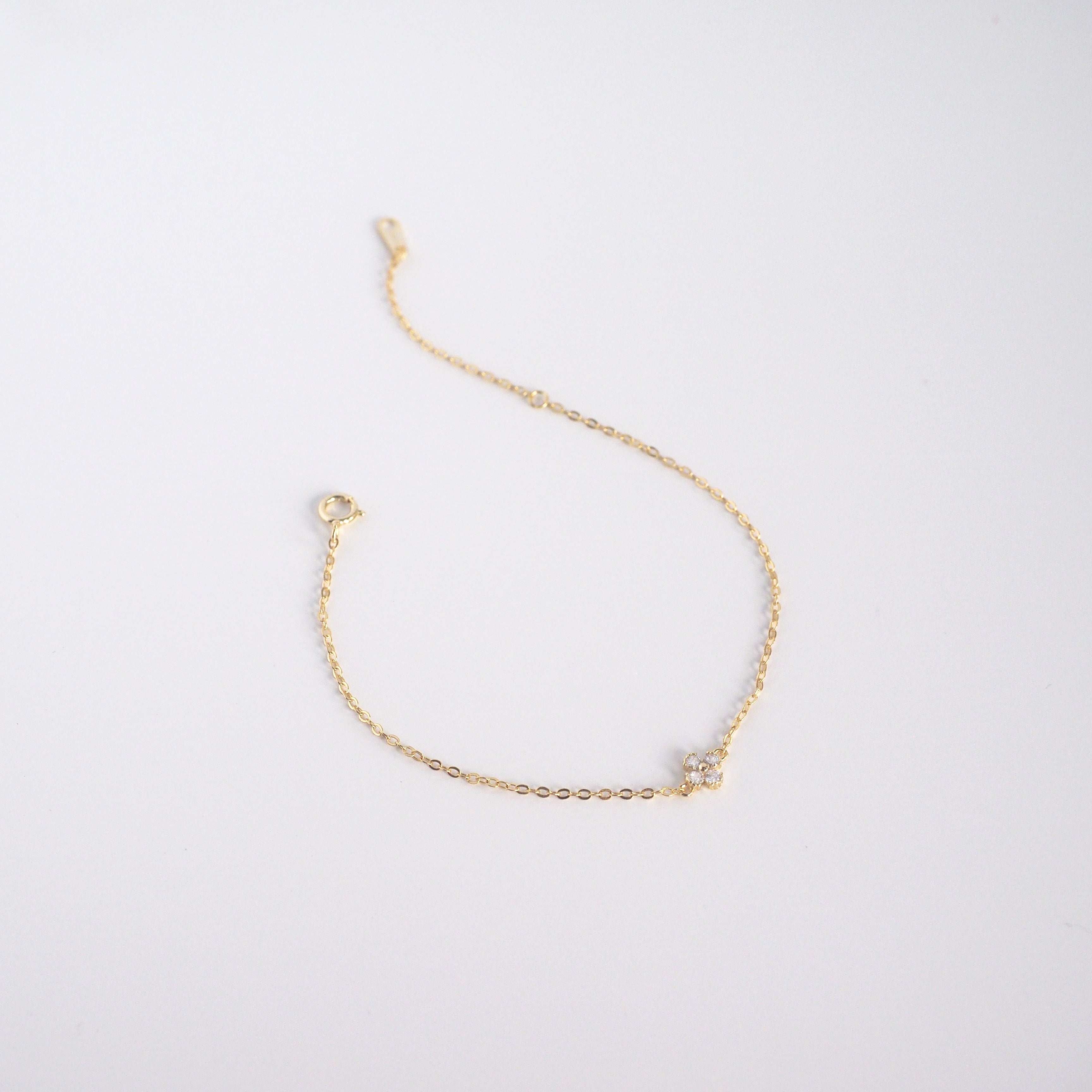 Clover Cubic Zirconia Bracelet
