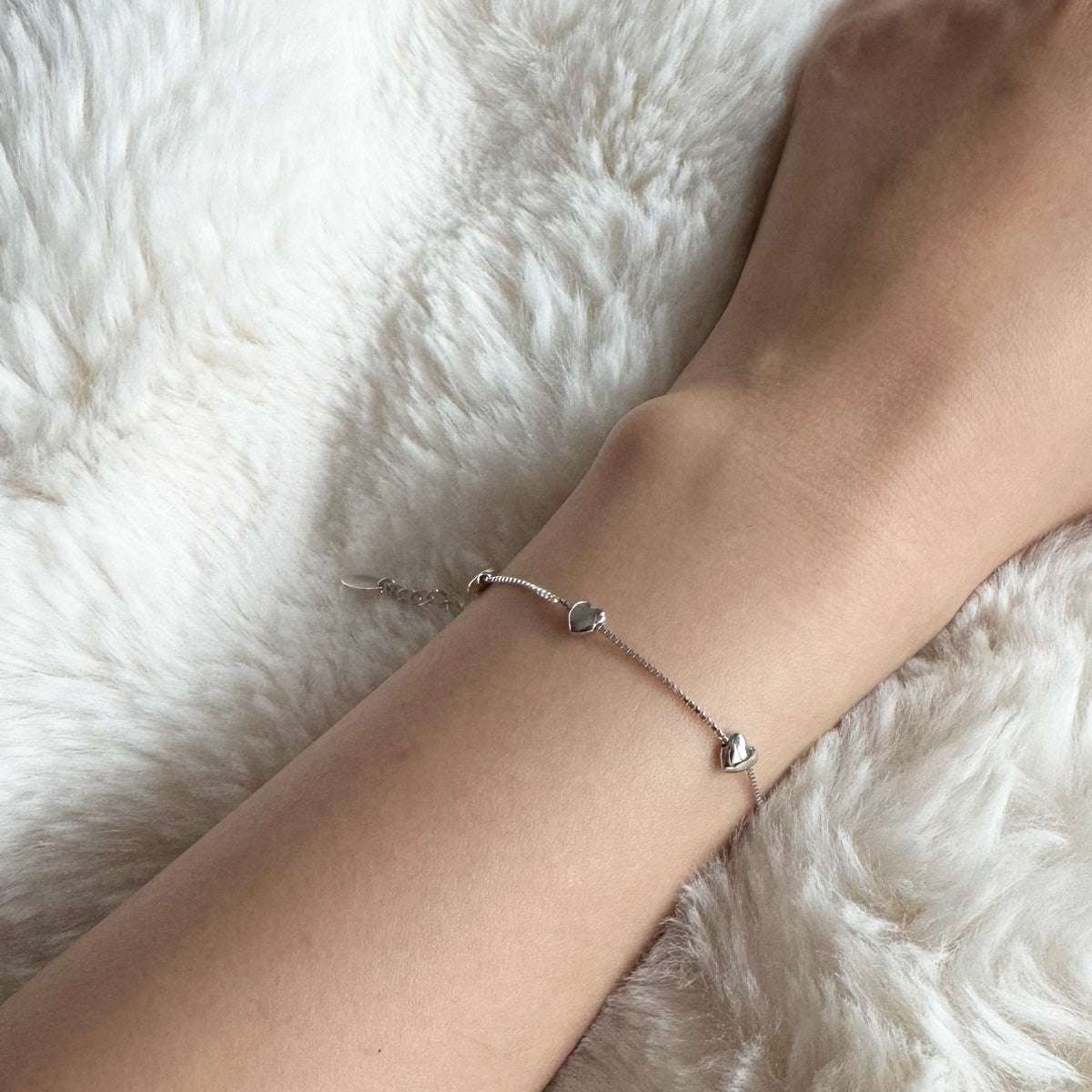 Hailey Heart Bracelet