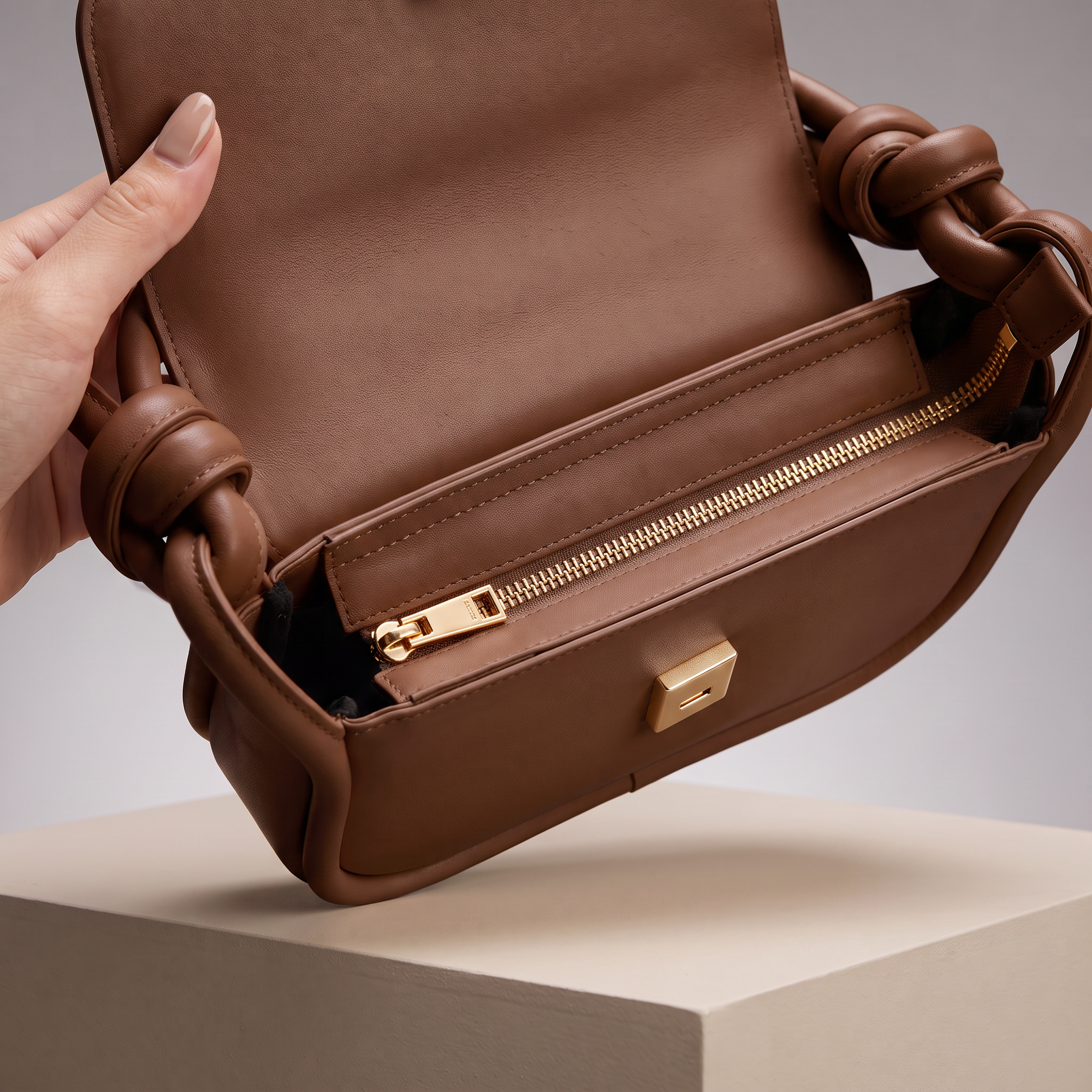 Lorraine Shoulder Bag - Brown