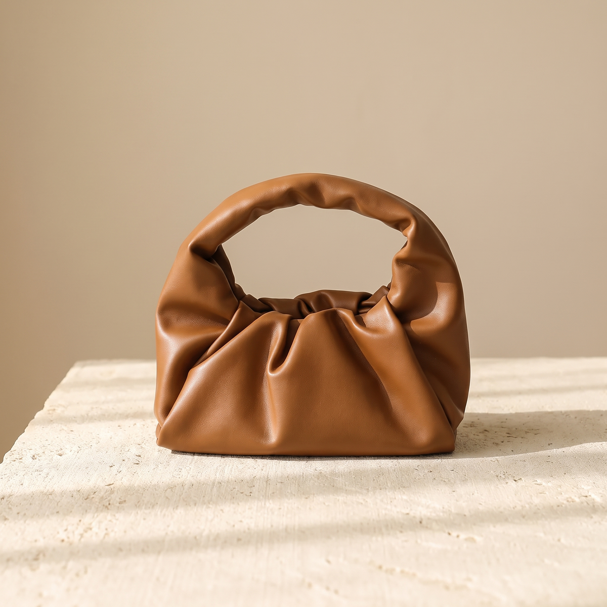 Jodie Handle Bag - Brown