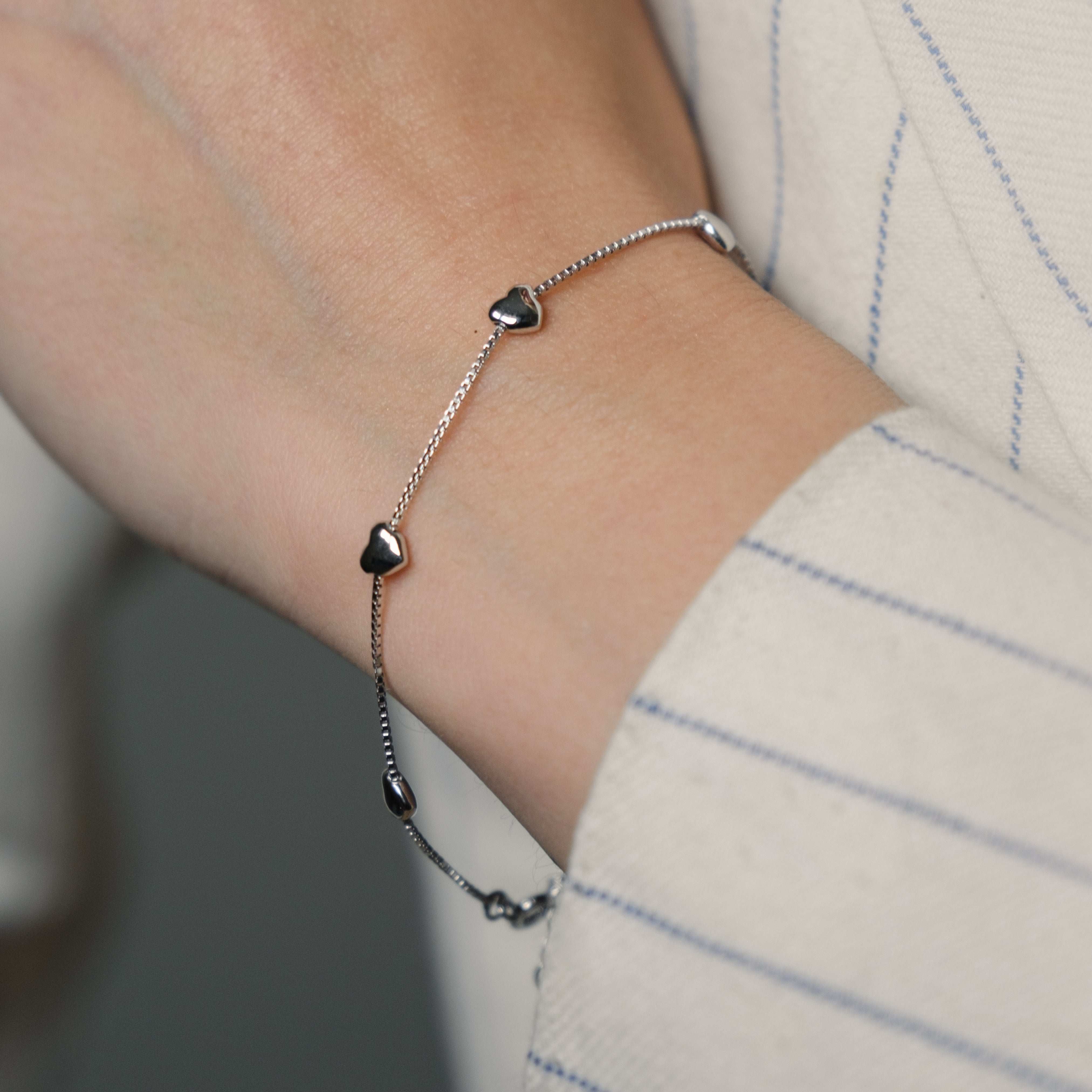 Hailey Heart Bracelet