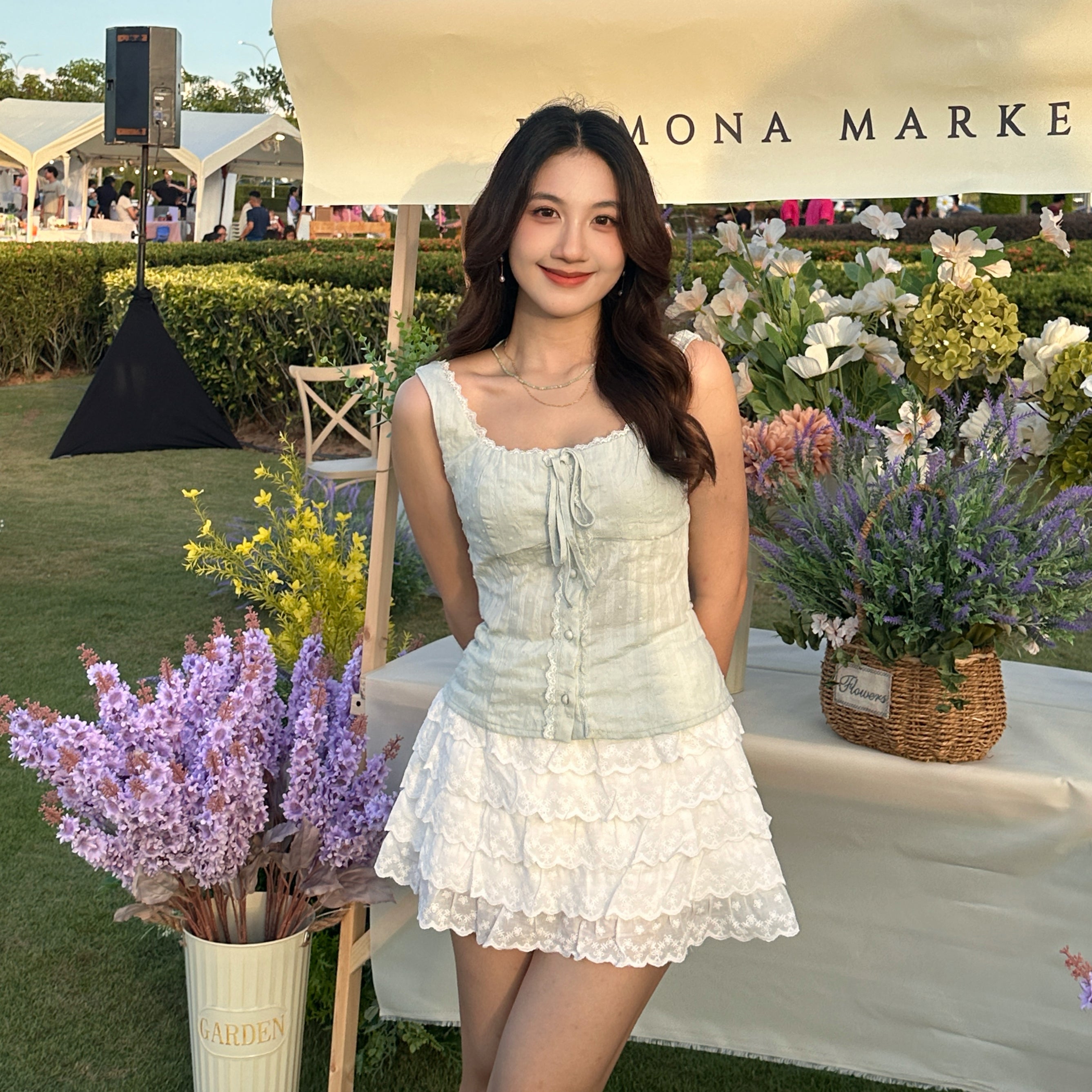 Avani Chrysoprase Beaded Necklace