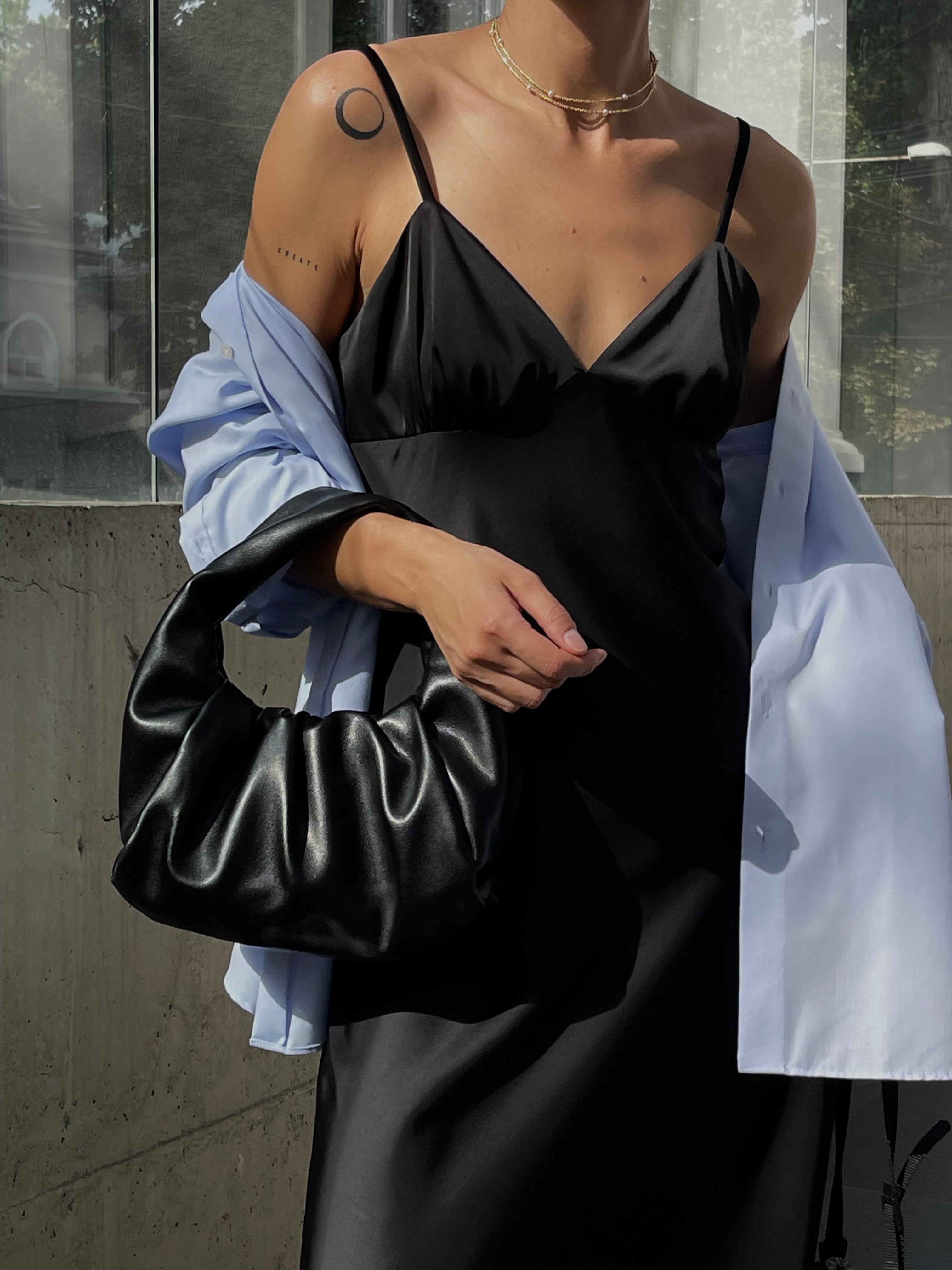 Jodie Handle Bag - Black - éclater jewellery