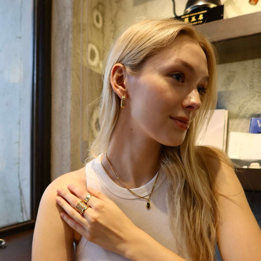 Jajly Layered Hoop Earrings