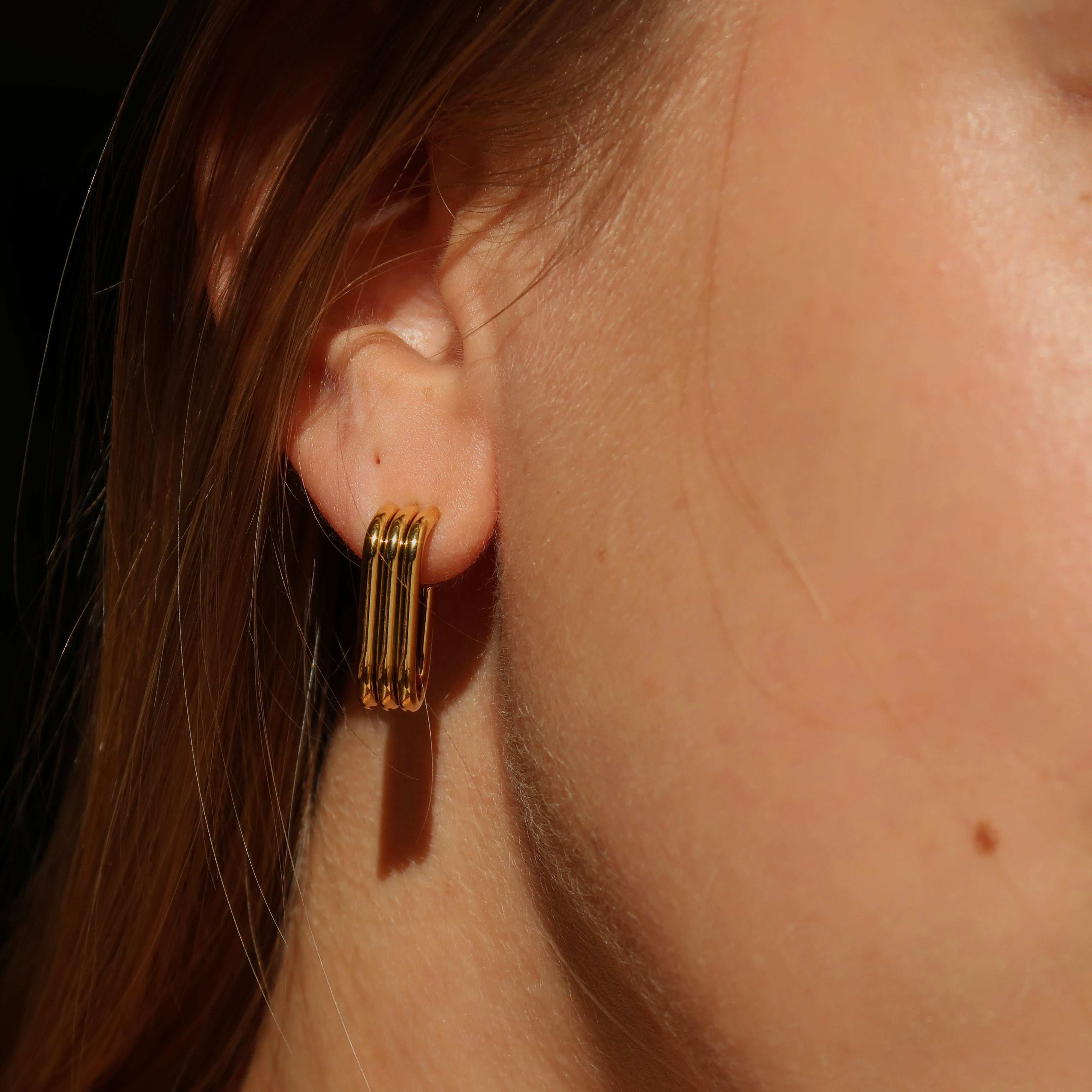 Jajly Layered Hoop Earrings