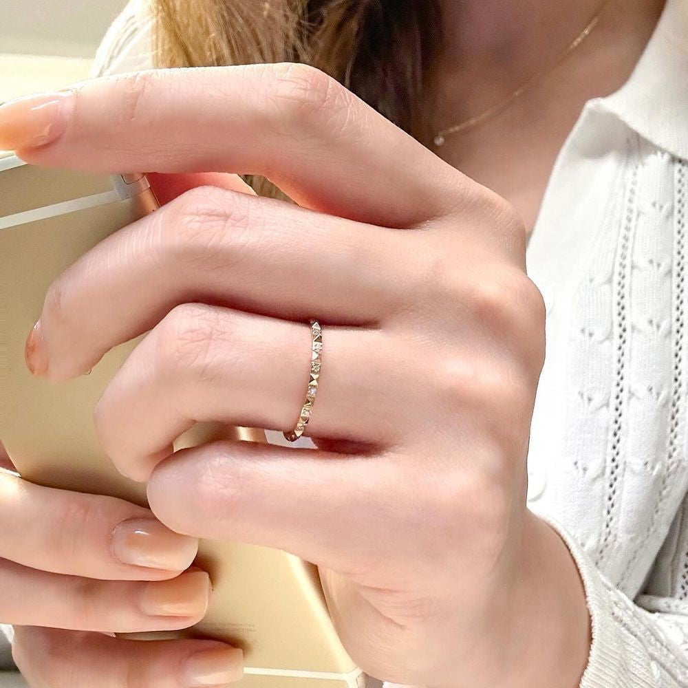 Bel Stud Fine Ring - éclater jewellery
