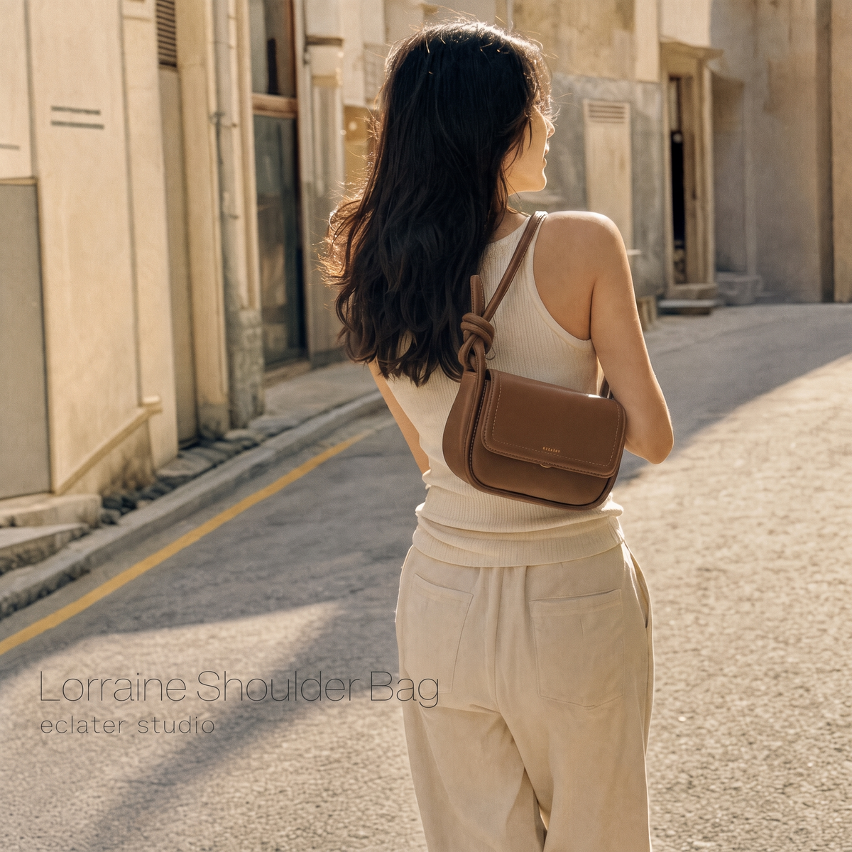 Lorraine Shoulder Bag - Brown
