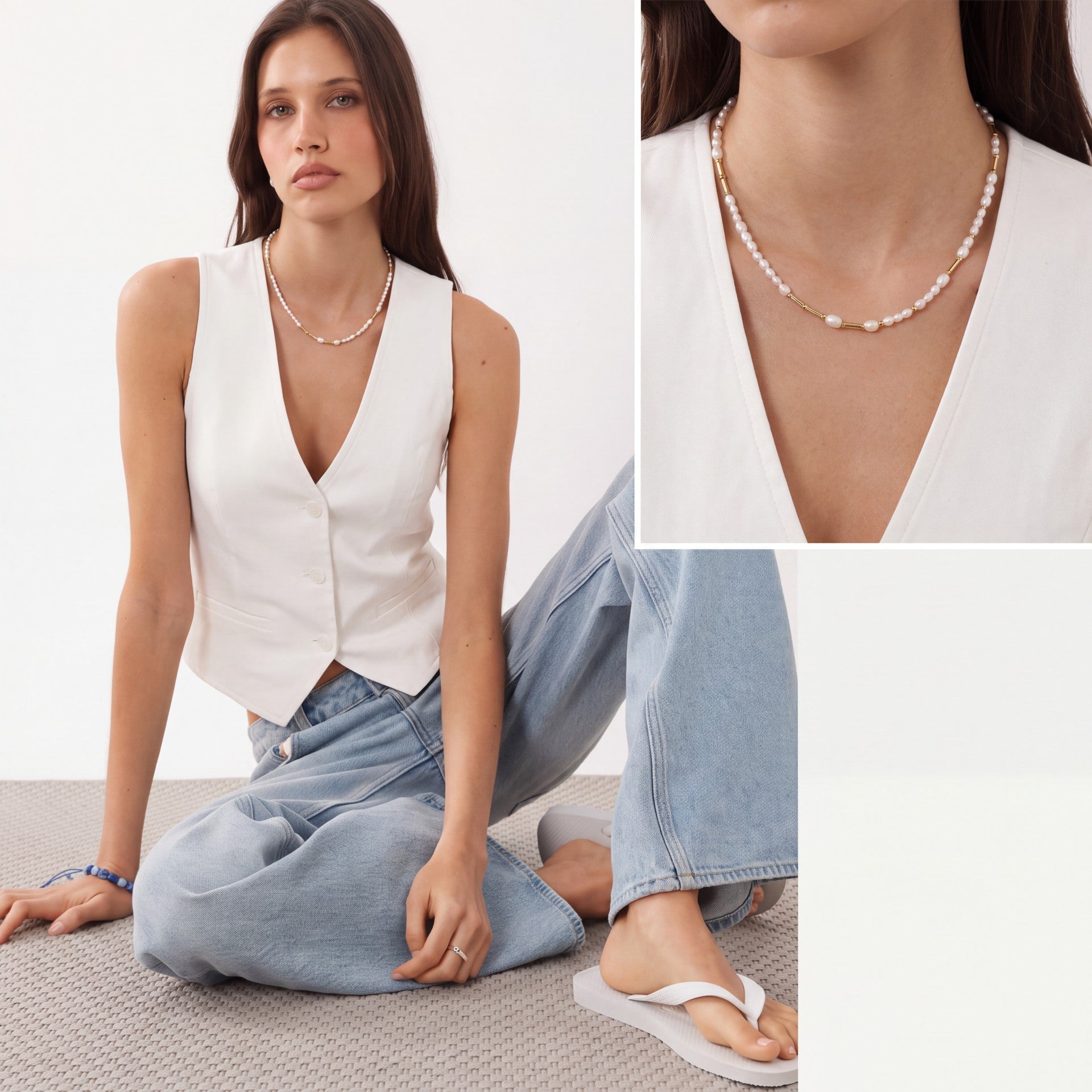 Ayah Pearls Necklace