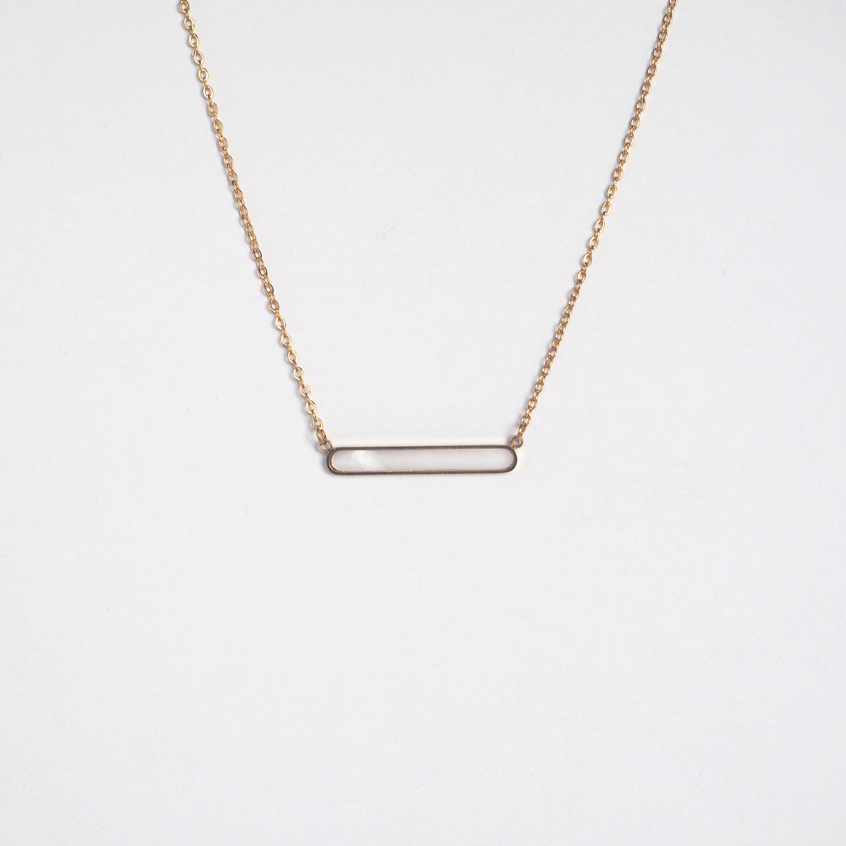 Shell Bar Necklace - éclater jewellery