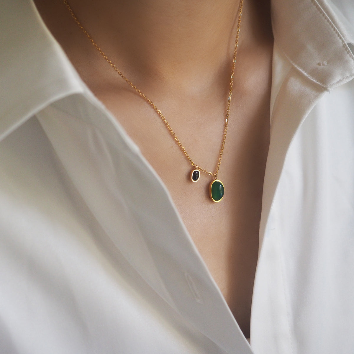 Jemma Agate Necklace - éclater jewellery