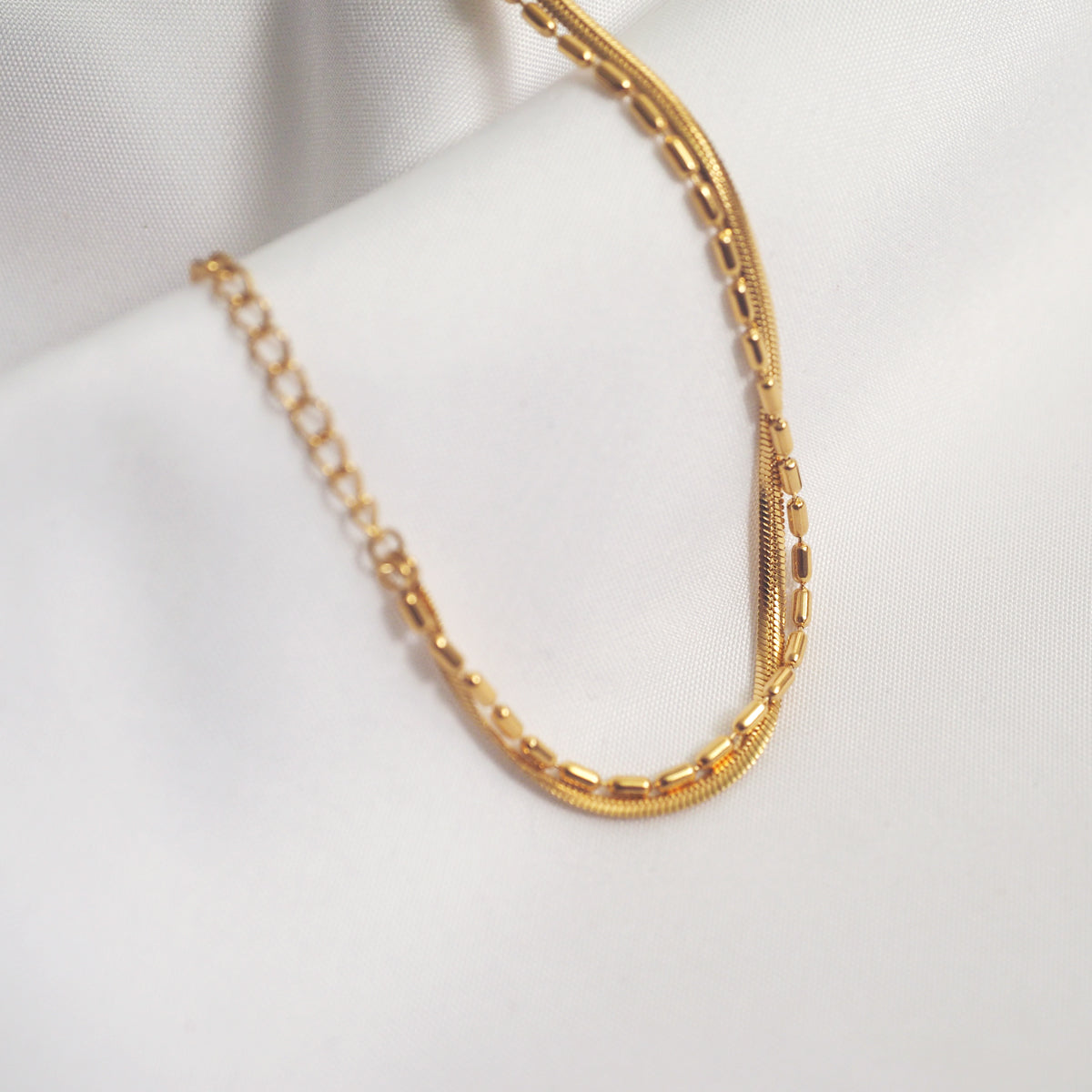 Marjie Double Chain Bracelet