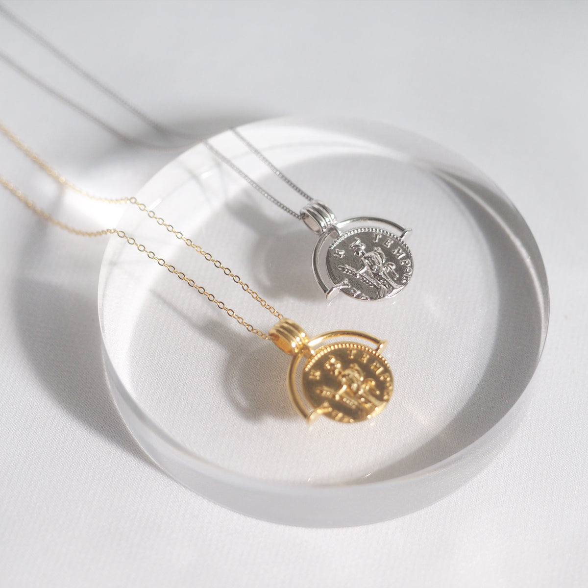 Clown Coin Necklace