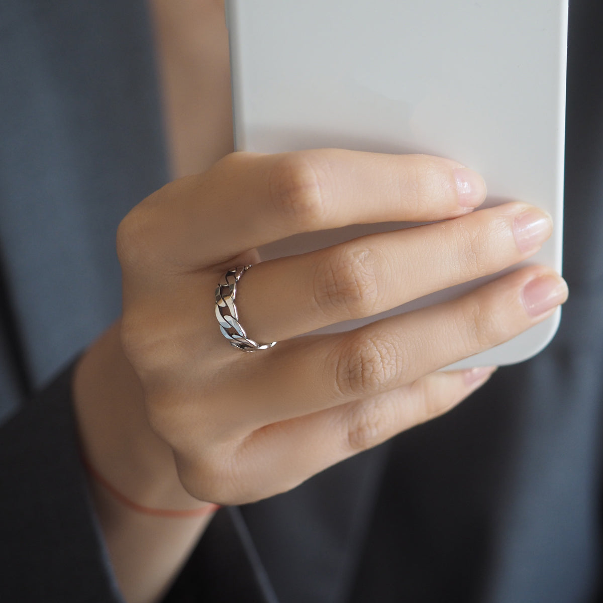Misha Chain Ring - éclater jewellery