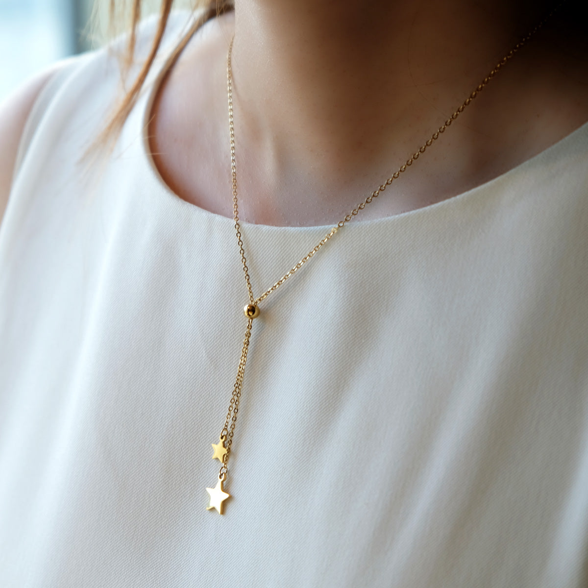 Starry Night Drop Necklace