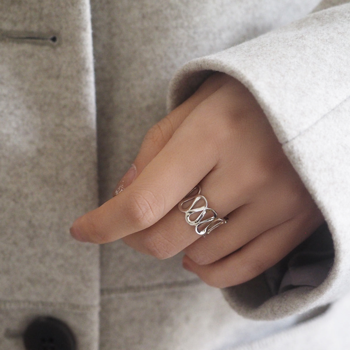 Susi Corrugated Ring - éclater jewellery