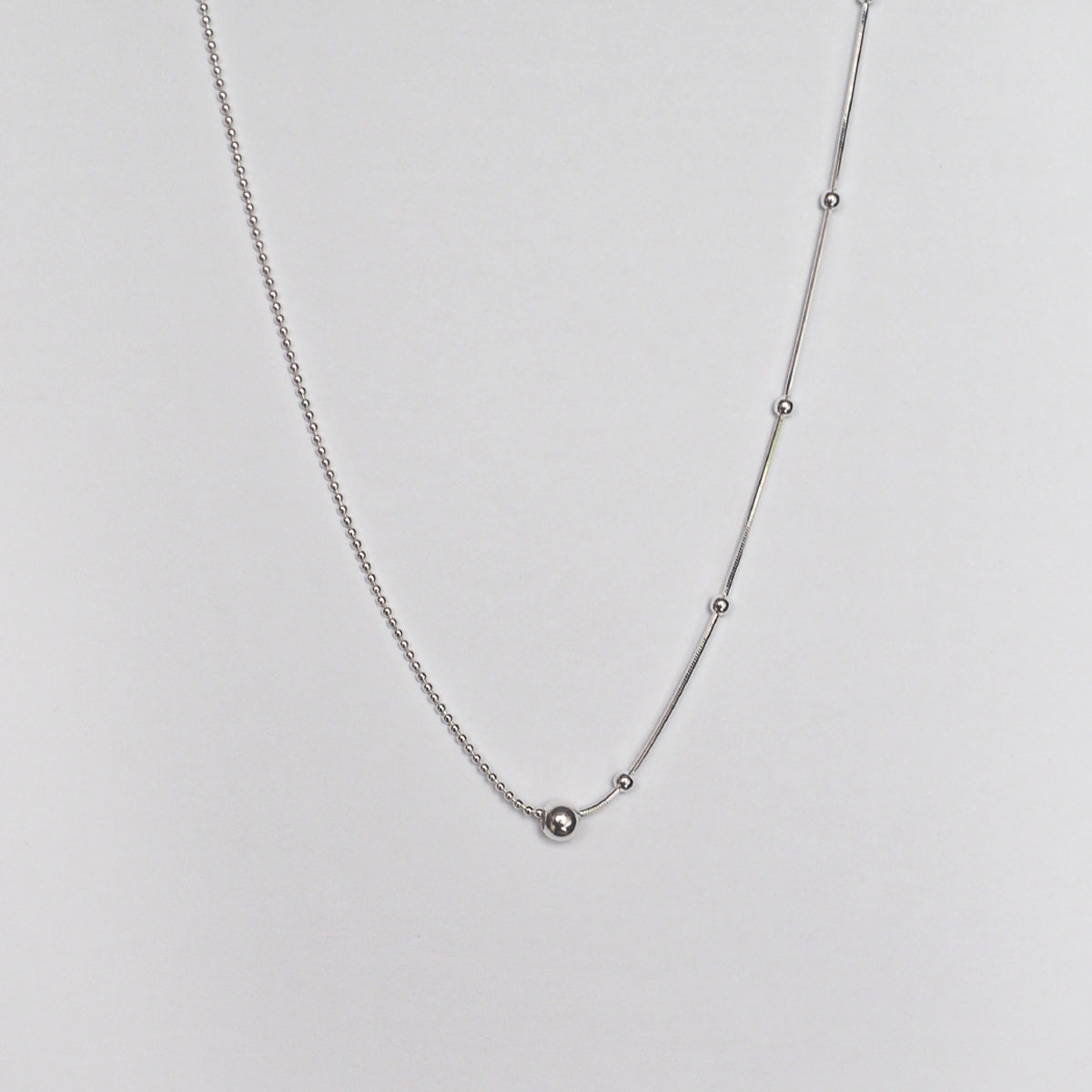 Thea Minimalist Ball Necklace