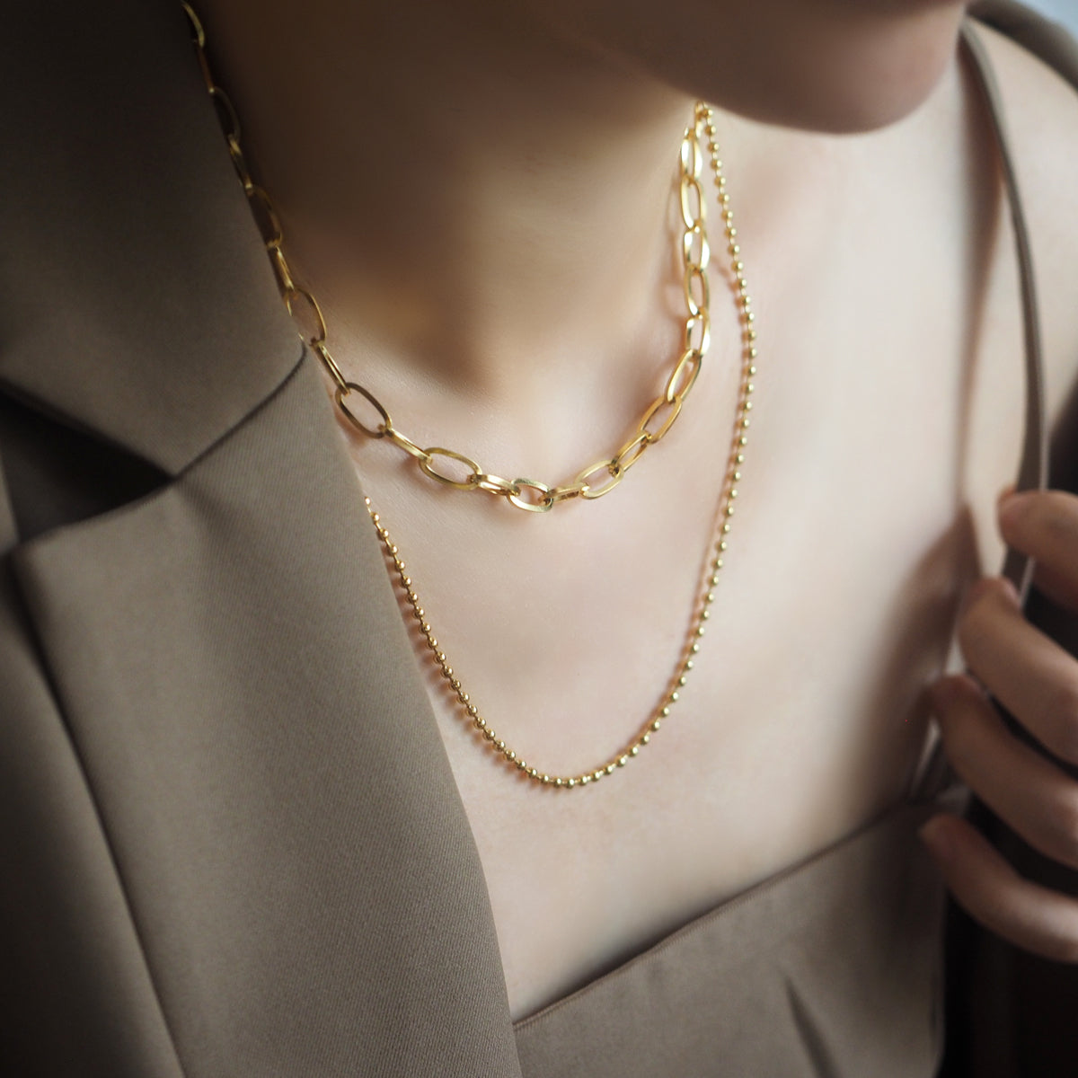 Tayler Double Chain Necklace
