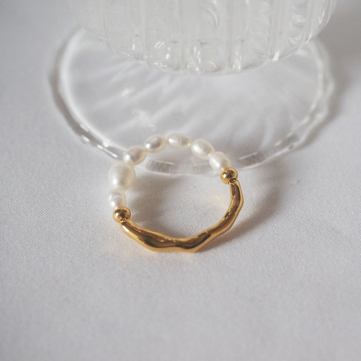 Margo Pearls Mixed Ring
