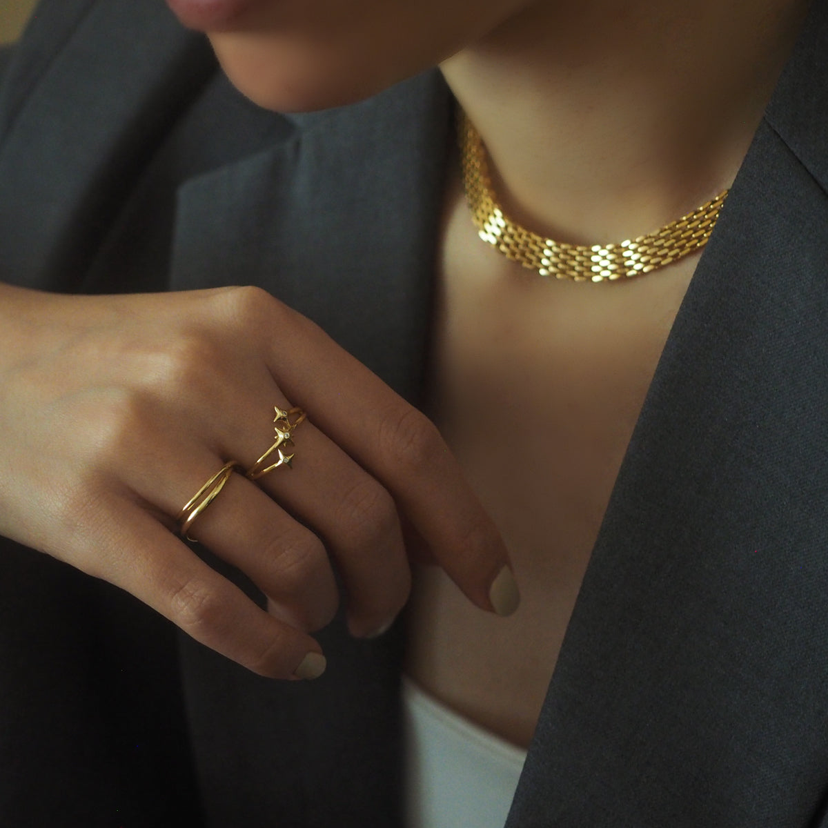 Janine Starry Ring - éclater jewellery