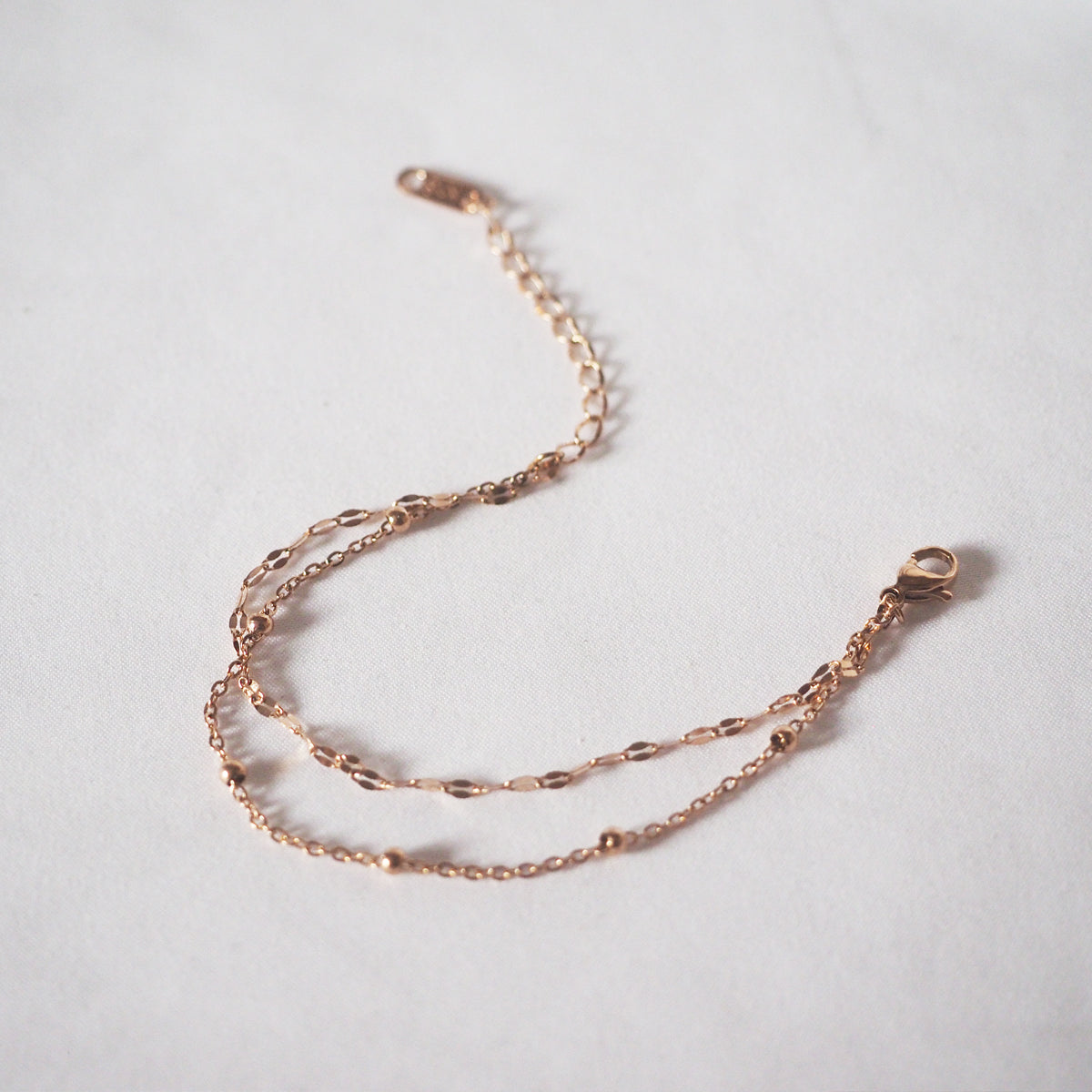 Ynez Double Chain Bracelet