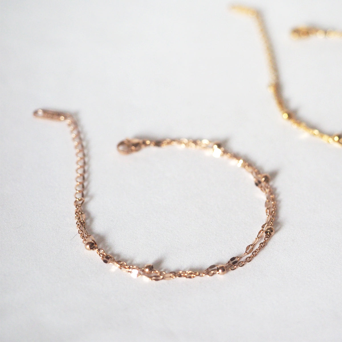 Ynez Double Chain Bracelet
