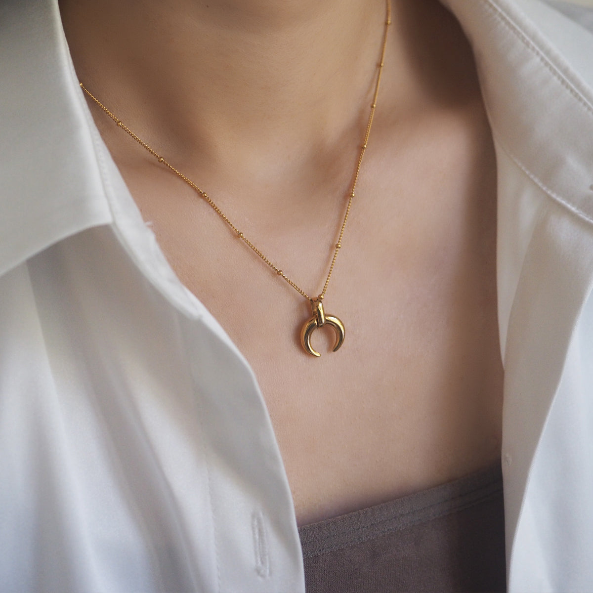 Horn Necklace - éclater jewellery
