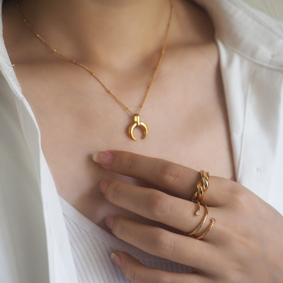 Svea Double Band Ring - éclater jewellery