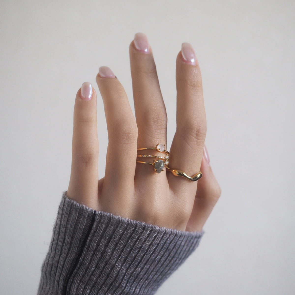 Jacqui Gemstone Ring - éclater jewellery