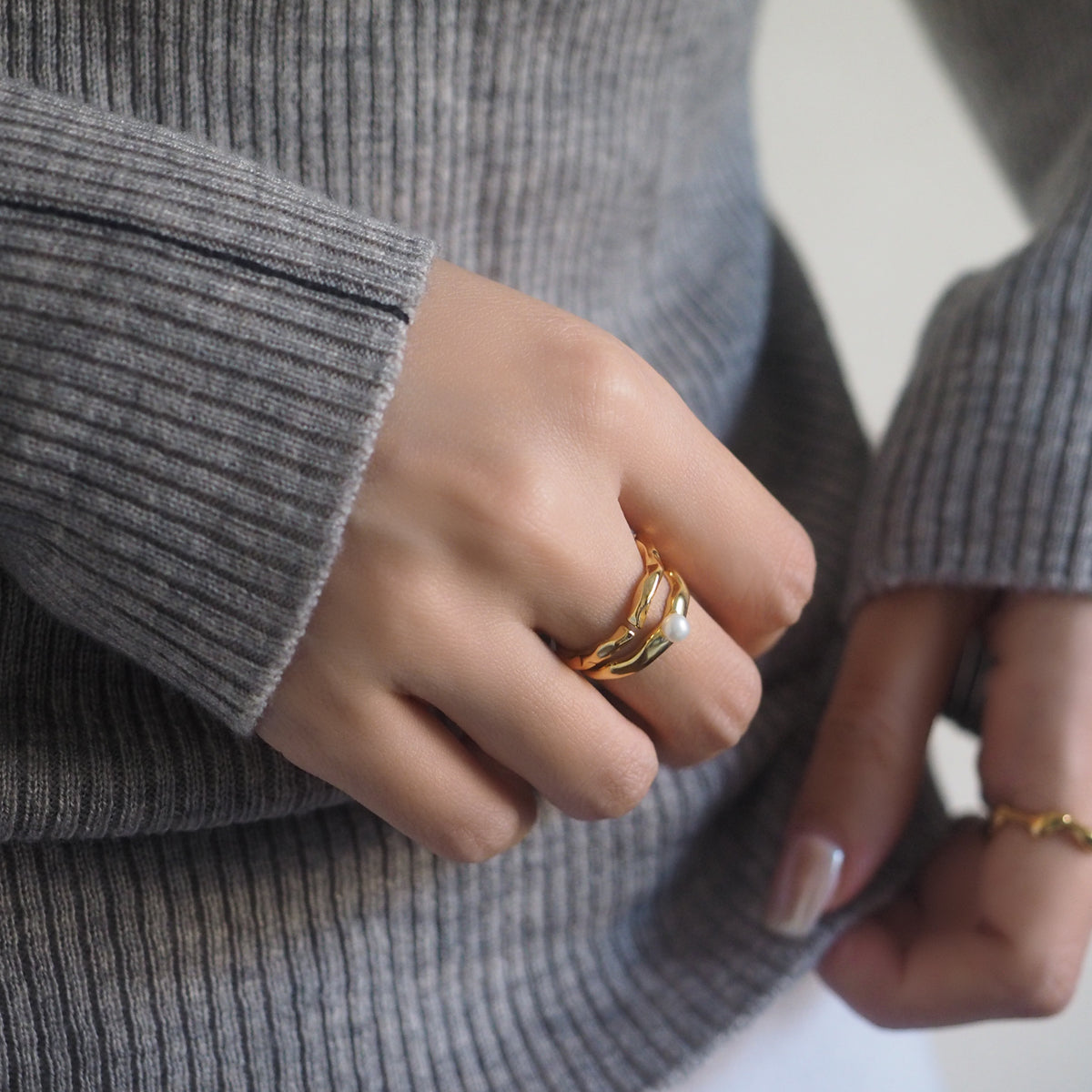 Vere Pearl Ring