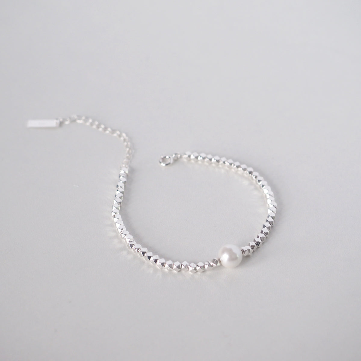 Tisha Pearl Gravel Bracelet