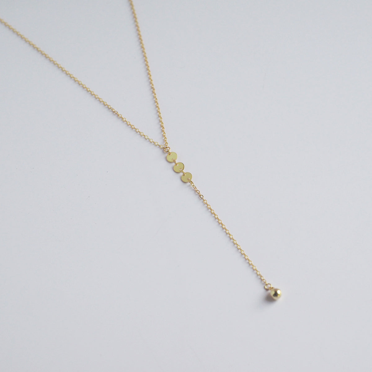 Bonny Disc Drop Ball Neclace - éclater jewellery