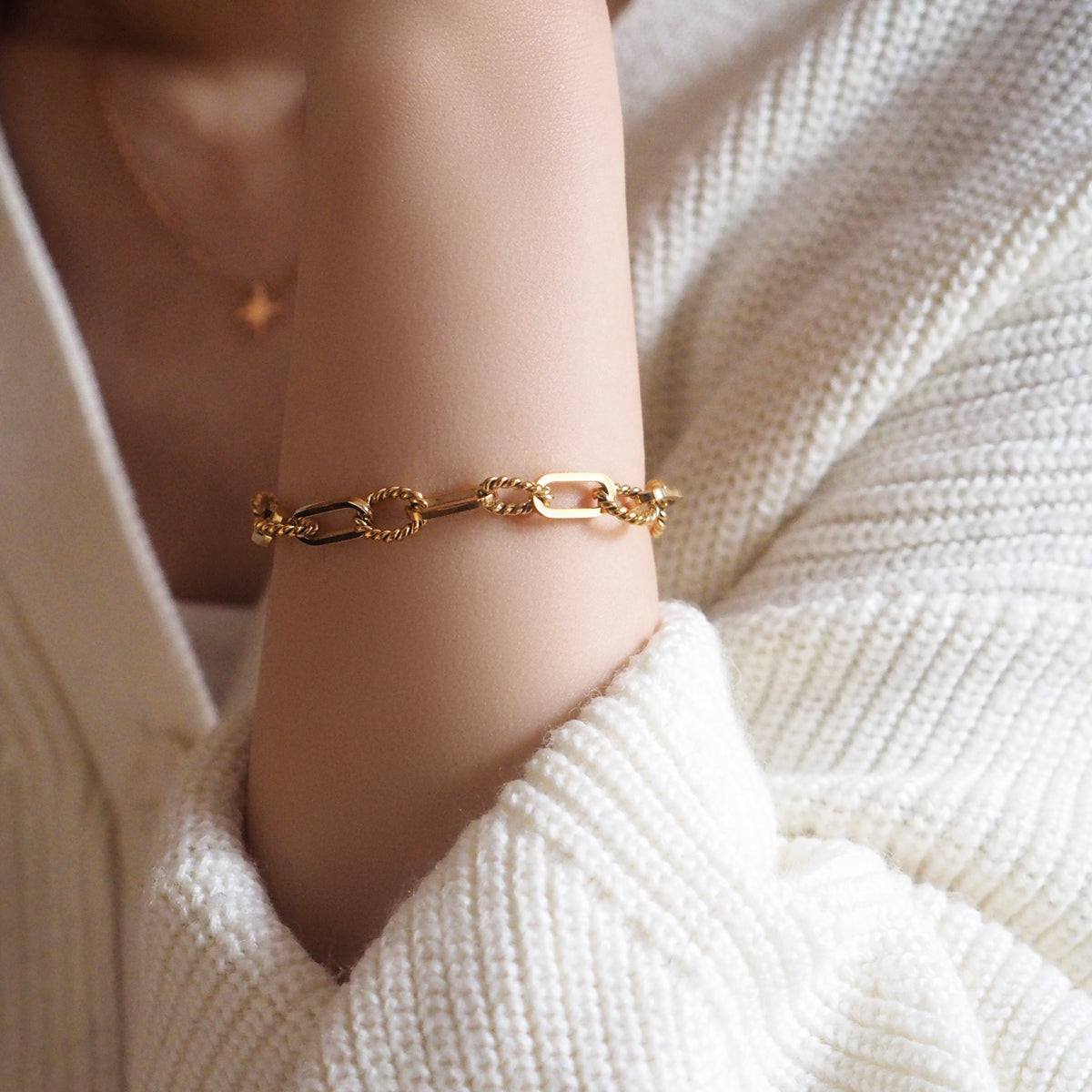 Creissant Chain Bracelet - éclater jewellery