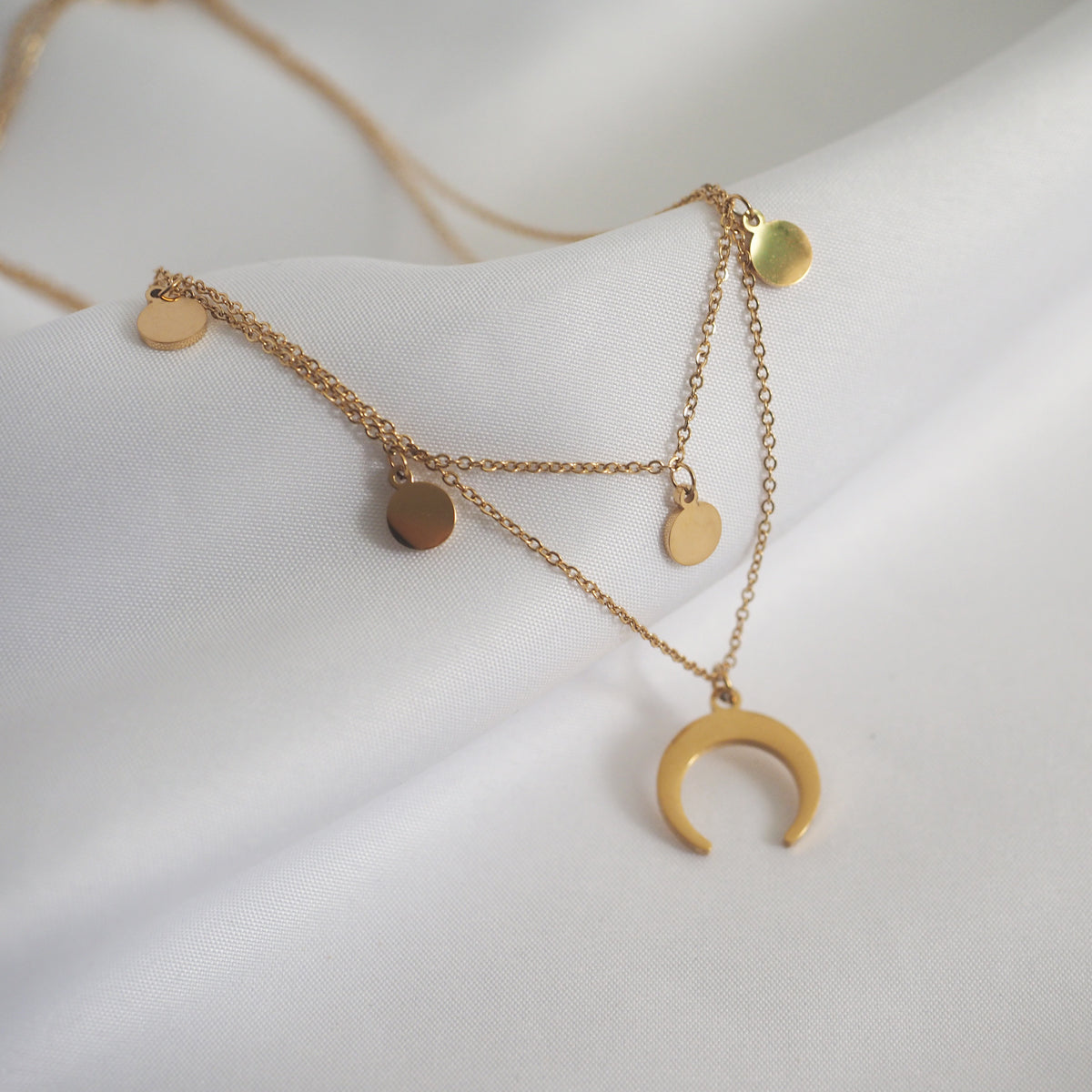 Sidney Double Chain Necklace - éclater jewellery