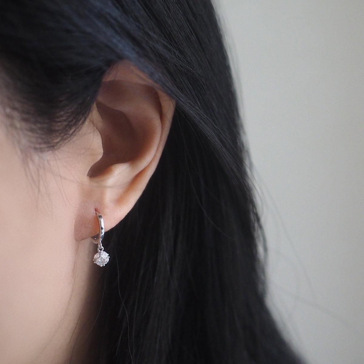 Cordni Cubic Zirconia Ball Earrings - éclater jewellery