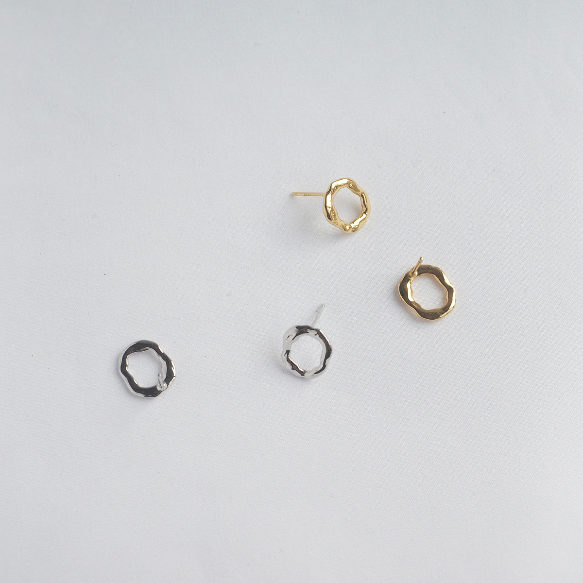 Hermine Irregular Hoop Earrings - éclater jewellery