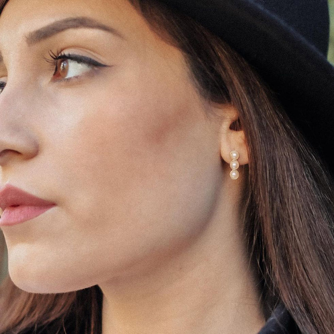 Jael Pearls Style Earrings