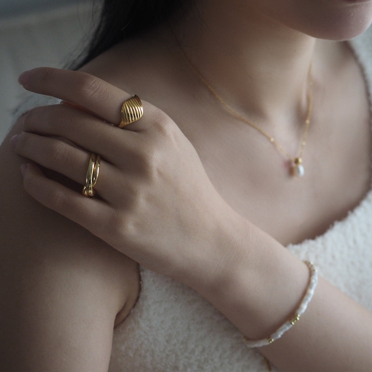 Svea Double Band Ring - éclater jewellery