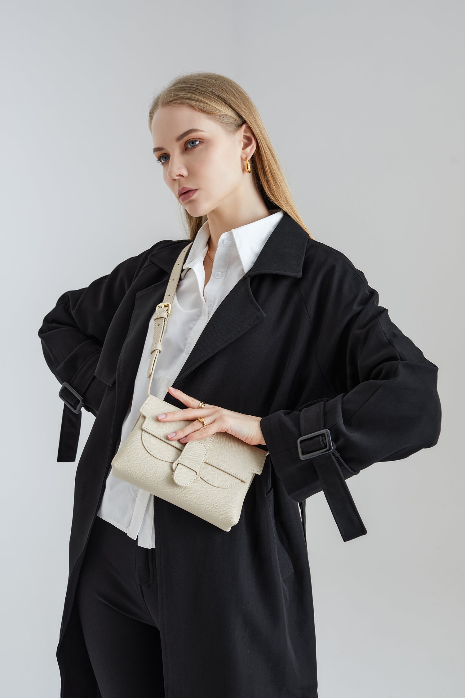 Kaia Belt Bag - Cream - éclater jewellery